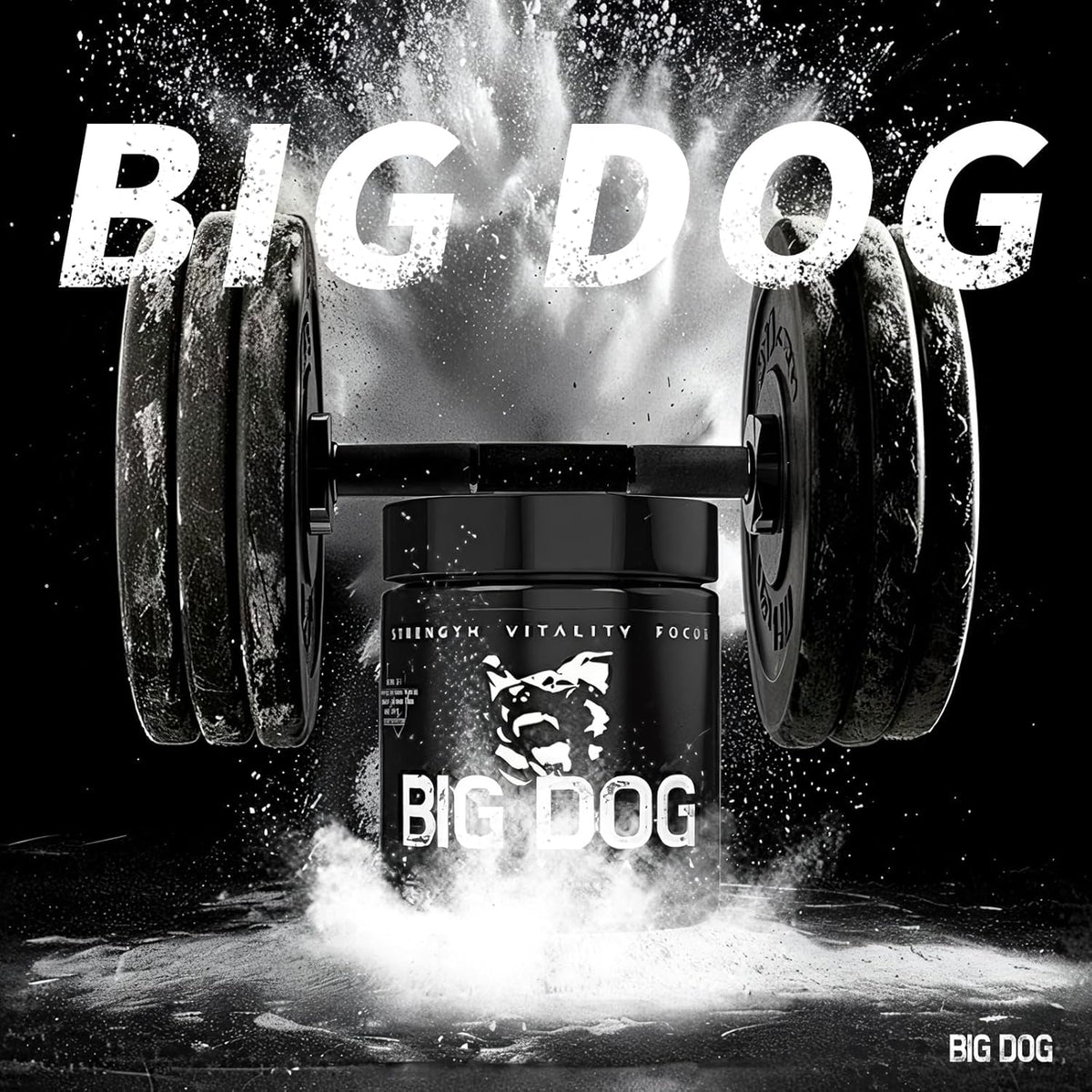 Big Dog Total Male 3-In-1 Total Alpha Blend Men’S Must-Have, Non-Gmo - Natural Energy & Endurance Support, 60 Count (Big Dog Total - 1Pcs)