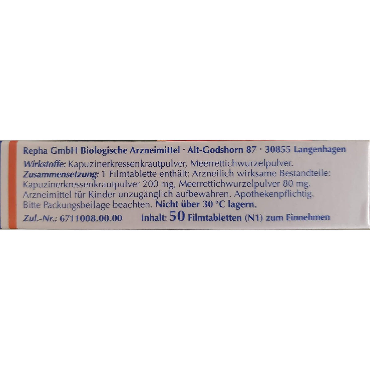 Angocin Anti-Infek N 50 Tablets Made in Germany