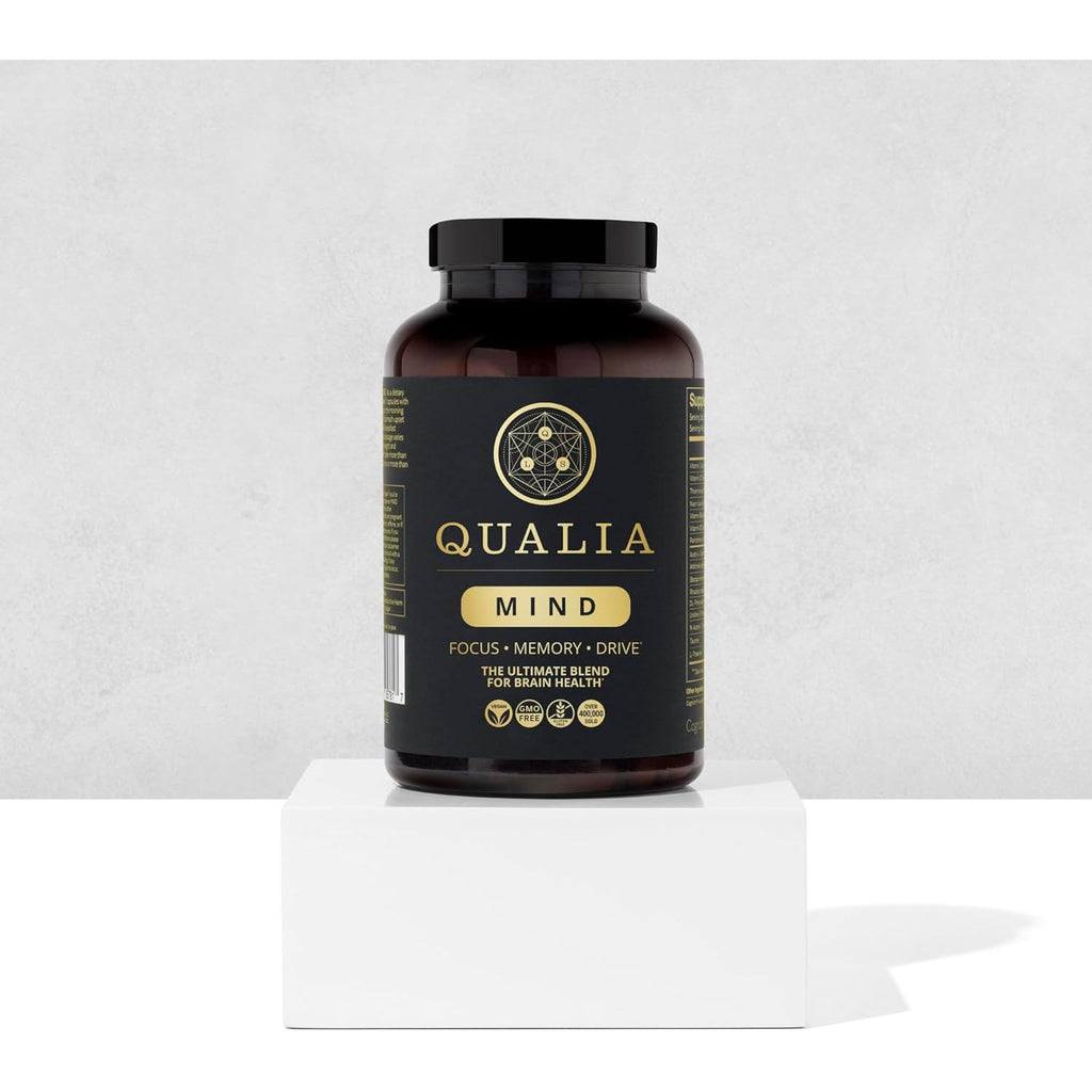 Qualia Mind | the Ultimate Blend for Brain Health* | Doctor-Formulated Nootropic to Fuel Focus & Concentration* | Supports Long Term Brain Health| Maintain Drive & Productivity