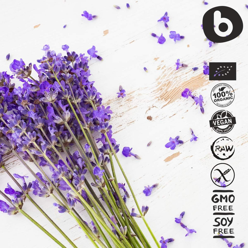 Organic Lavender Capsules - Lavender Pills for Relaxation and Balance - Supports Calm Mind and Body - Natural Supplement - Non-Gmo, Gluten-Free – 90 Vegan Capsules
