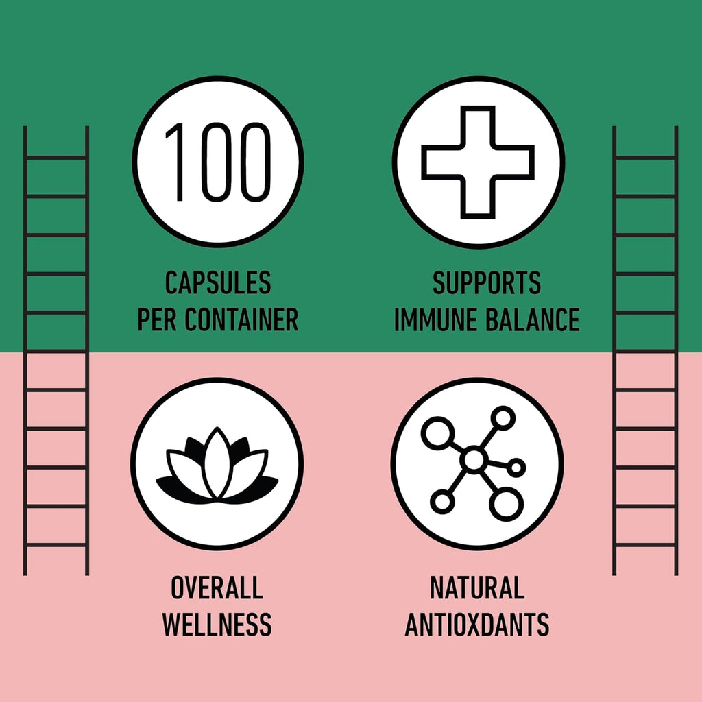 Complete Natural Products Organic Hibiscus Capsules, 550Mg, 100Ct, Plant-Based, Organic Flower Powder for Antioxidant & Digestive Support, Vegan & Non-Gmo