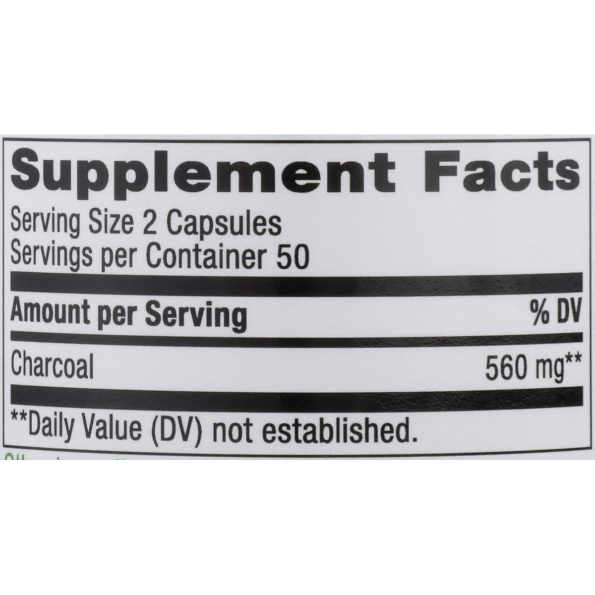 Nature'S Way Activated Charcoal - Charcoal Supplement That Binds Unwanted Materials & Gas* - Alternative to Powder - Gluten-Free & Dairy-Free - 100 Count