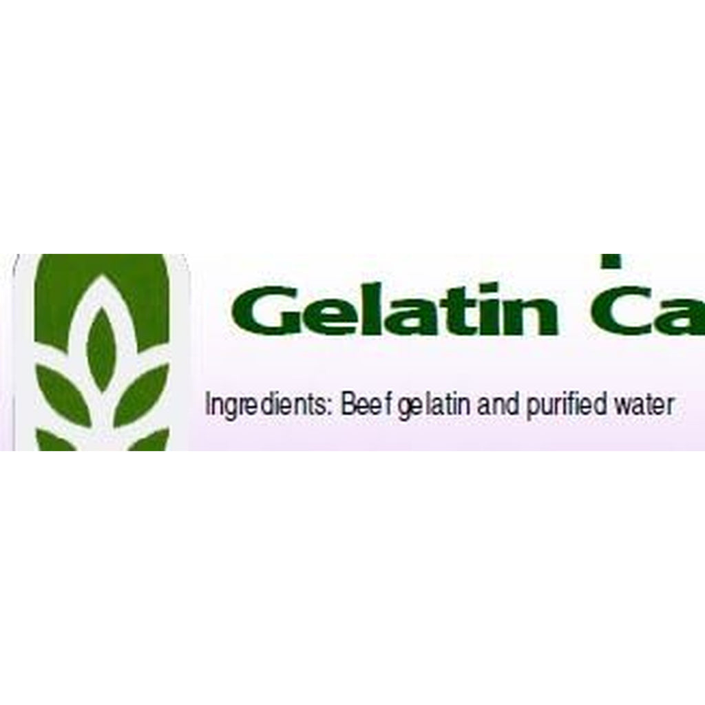 Capsule Connection USA-MADE 500 Bulk Empty Gelatin Capsules, 00 Size Resealable Bag