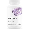 THORNE - Melaton-5-5 Mg Melatonin Supplement - Supports Normal Circadian Rhythms, Restful Sleep & Relaxation* - Third-Party Certified - Gluten, Dairy & Soy-Free - 60 Capsules