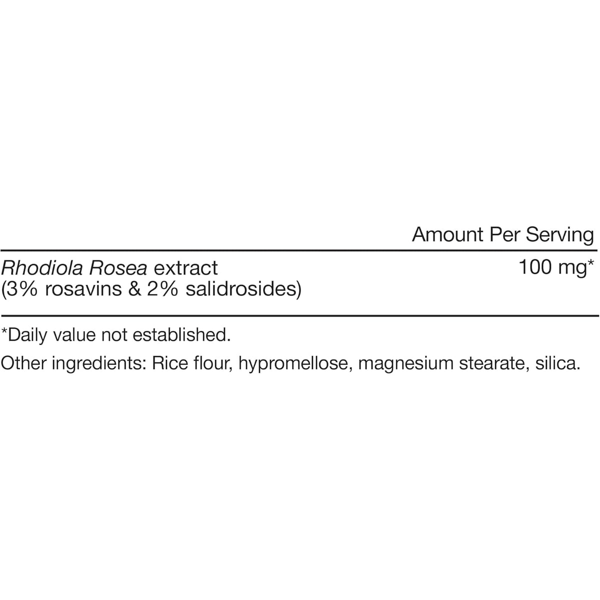 Momentous Rhodiola Rosea Supplement - Adaptogen Supplement for Cognition, Fatigue, & Stress Support - Rhodiola Rosea Root Extract - NSF Certified for Sport - GMO- & Gluten-Free - Vegan - 60 Servings