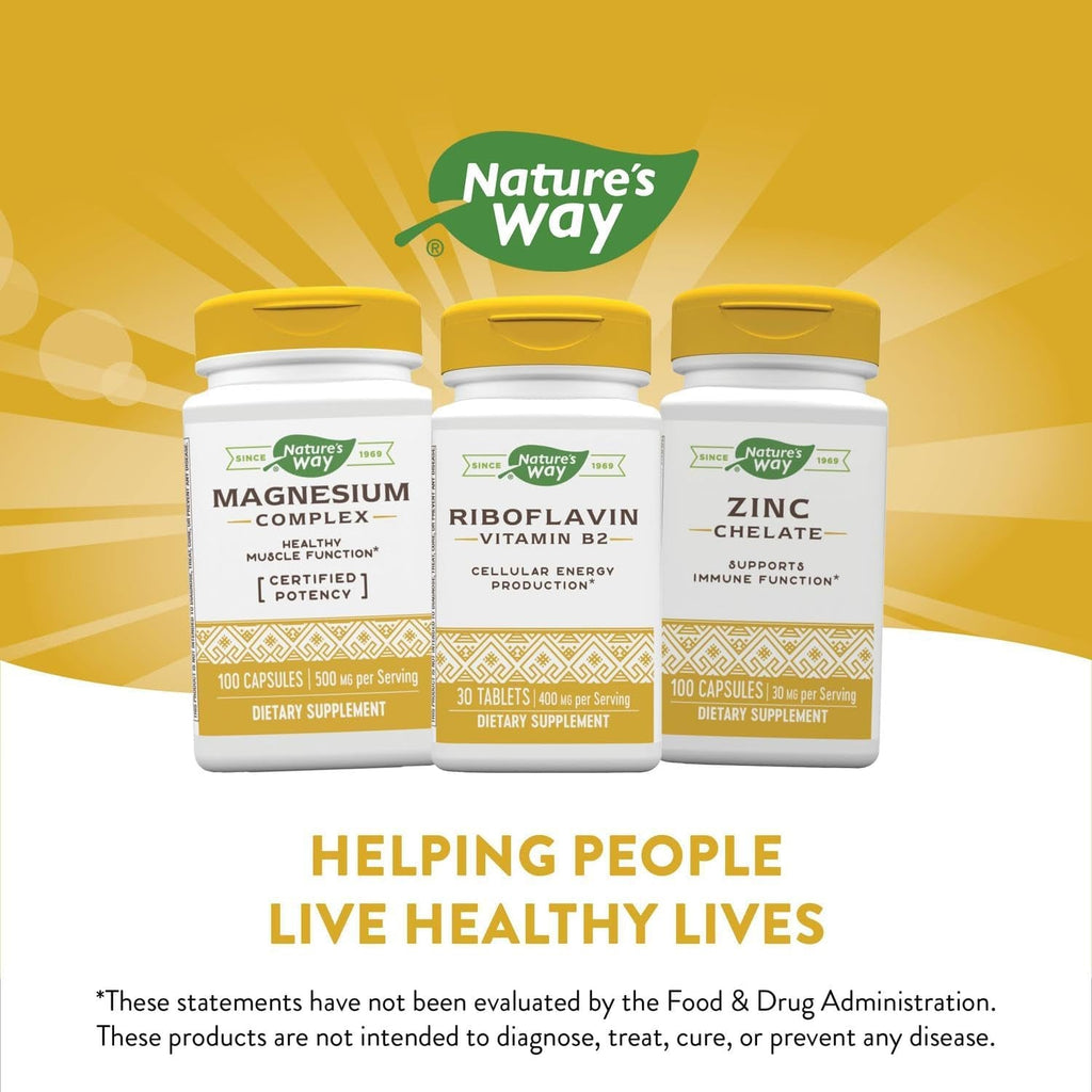 Enzymatic Therapy Riboflavin Vitamin B2, 400 Mg per Serving