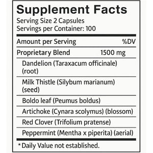 New Life Limpieza Suprema Hígado Riñones Y Vesicula, Healthy Liver Supplement, Dandelion Root, Milk Thistle Extract, 100 Capsules