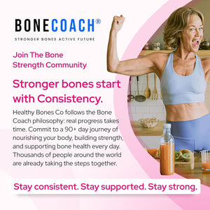 FORTIBONE Collagen Peptides Essential Bone Builder Hydrolyzed Collagen Powder for Women & Men, Clinically-Supported for Bone Strength & Density, Gluten Free & Dairy Free - Unflavored (30 Servings)
