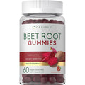 Carlyle Beet Root Gummies | 60 Count | Extract Supplement with Black Pepper and Vitamin C | for Men & Women | Beta Vulgaris | Strawberry Flavor | Vegan, Non-Gmo, and Gluten Free