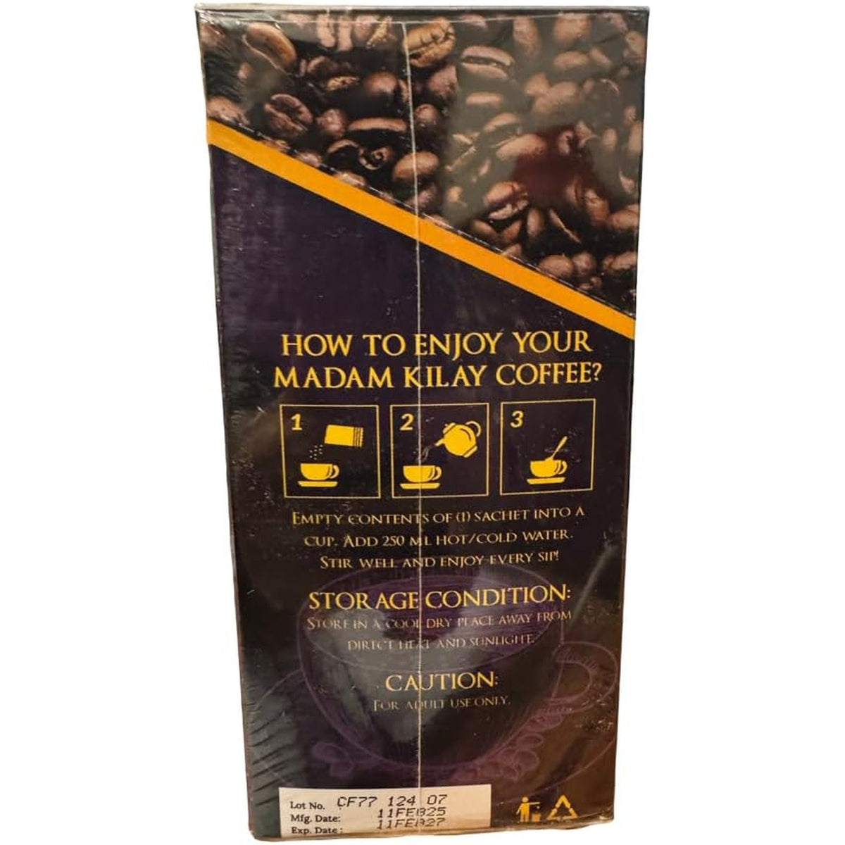 Slimming-K Coffee by Madam Kilay, Fat Burner + Collagen (21G), 10 Count (Pack of 1)