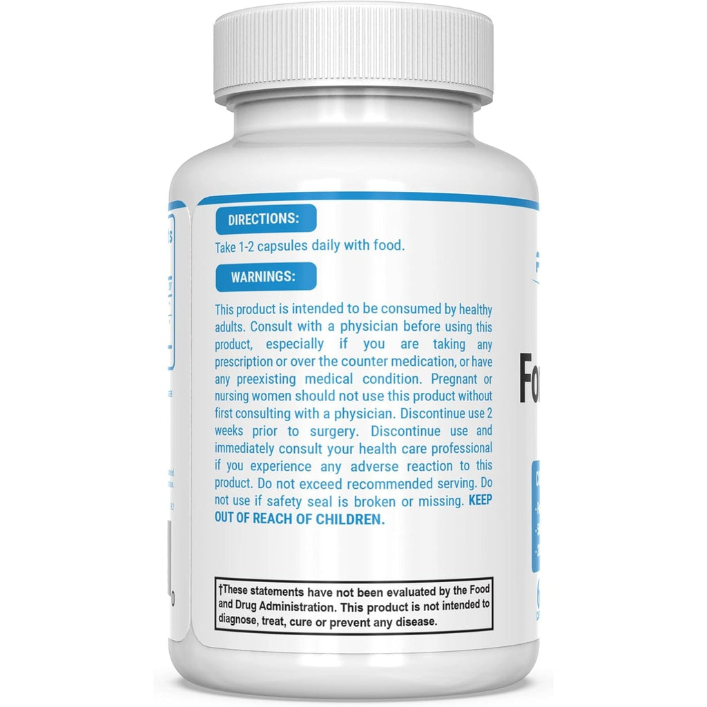 Pescience Forskolin-95+ Capsules, 95% Pure Forskolin from Coleus Forskohlii Extract with Hemerocallis Fulva Extract, Patented Forslean, 50Mg, 60 Count