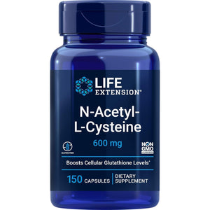 Life Extension N-Acetyl-L-Cysteine (NAC) 600Mg, 150 Capsules