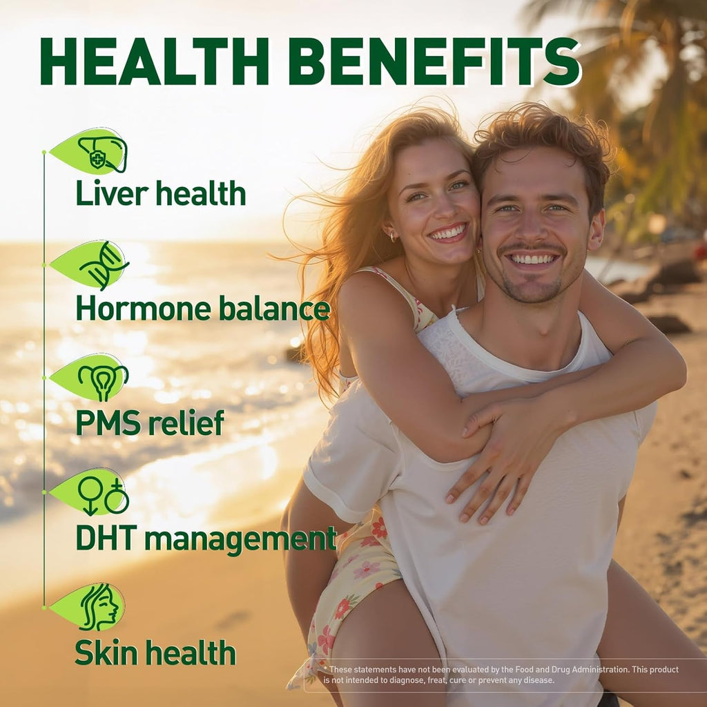 Duwhot DIM Supplement with Calcium D-Glucarate, Estrogen Supplement for Women Men Adults, DIM Calcium D Glucarate with Vitamin C & E, Hormone Balance & Liver Health Support, Sugar-Free, 60 Count