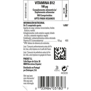 Vitamin B-12 100Mcg Solgar 100 Tabs