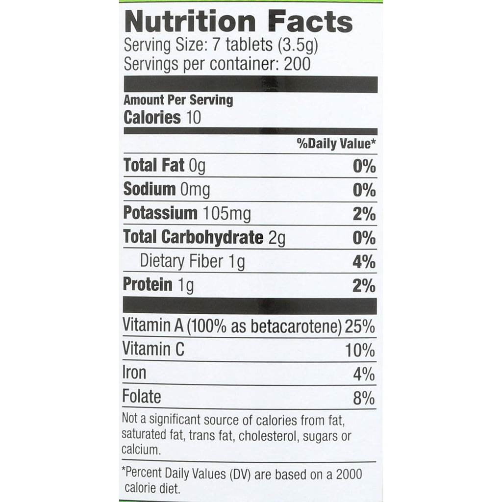 Pines Organic Wheat Grass, 1400 Count Tablets