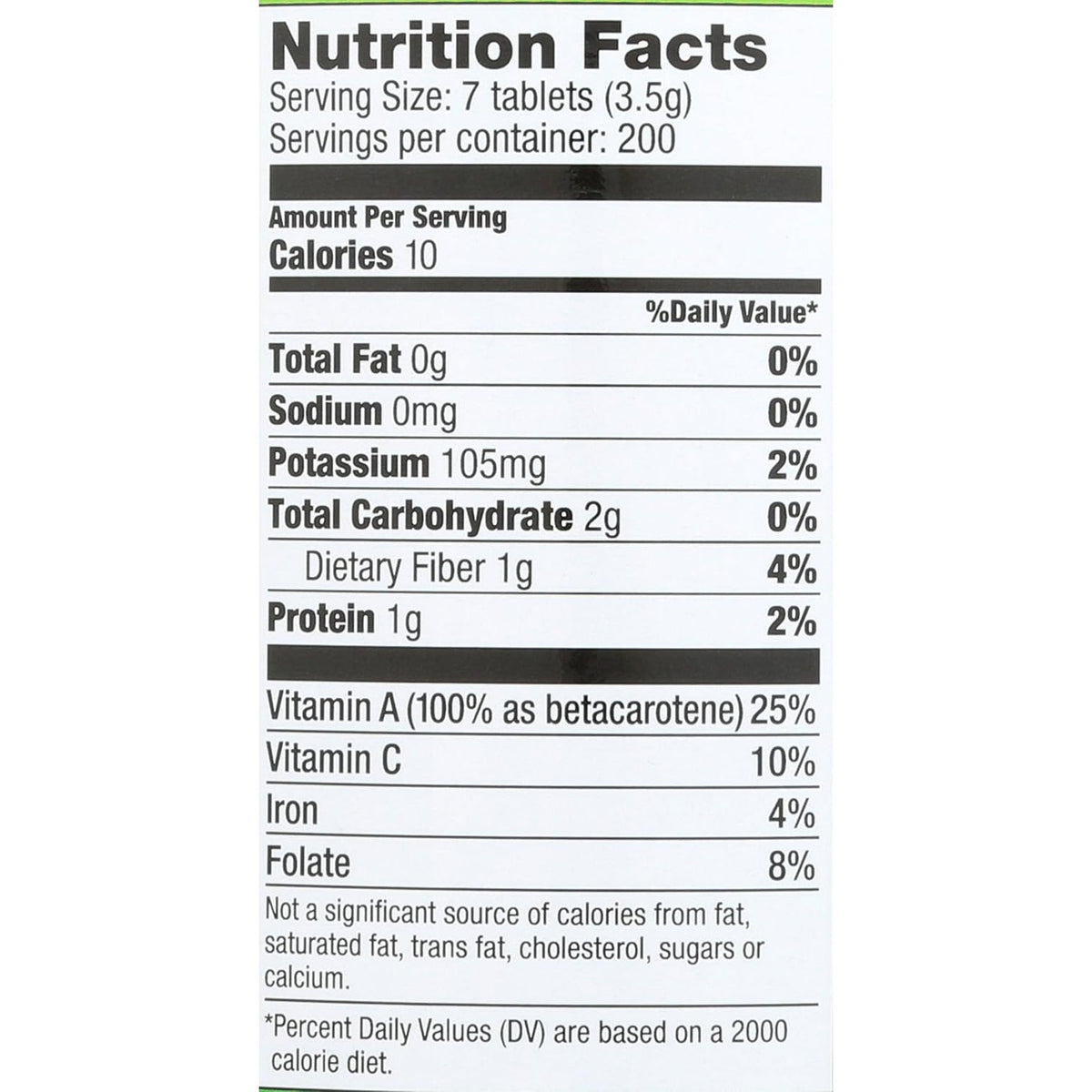 Pines Organic Wheat Grass, 1400 Count Tablets