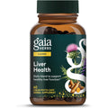 Gaia Herbs Liver Health - Supplement with Milk Thistle, Turmeric Root, Schisandra & Licorice Root for Liver & Cleanse Support* - 60 Vegan Liquid Phyto-Caps (60 Servings)