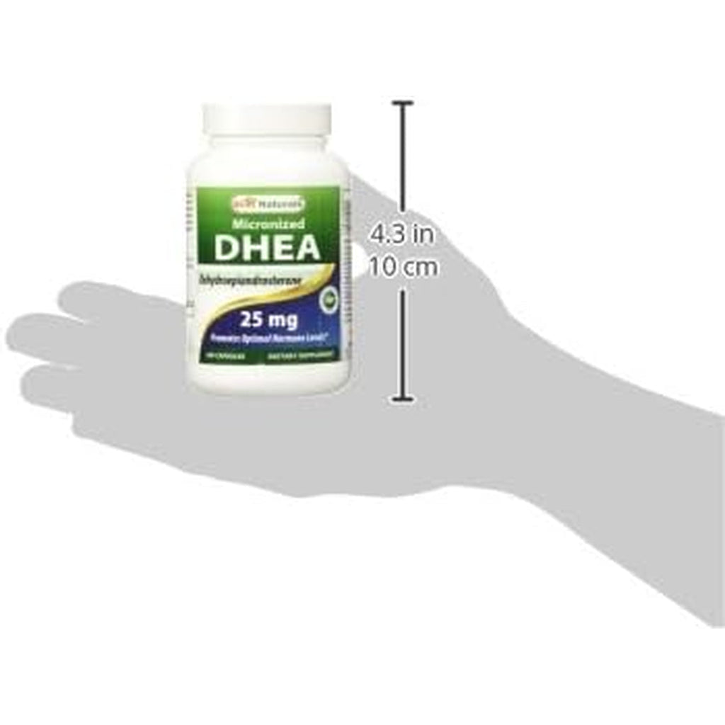 Best Naturals, Micronized DHEA 25 Mg 180 Capsules