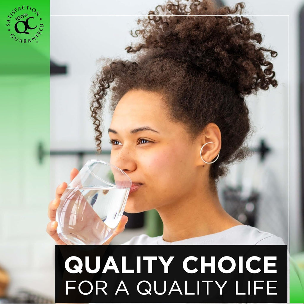 Quality Choice Clear Prebiotic Fiber Supplement Powder for Digestive Health - Tasteless, Non-Thickening Formula - 62 Servings, 8.6 Ounces (248G), Ideal for Adults & Children 6 & up Daily Fiber Powder