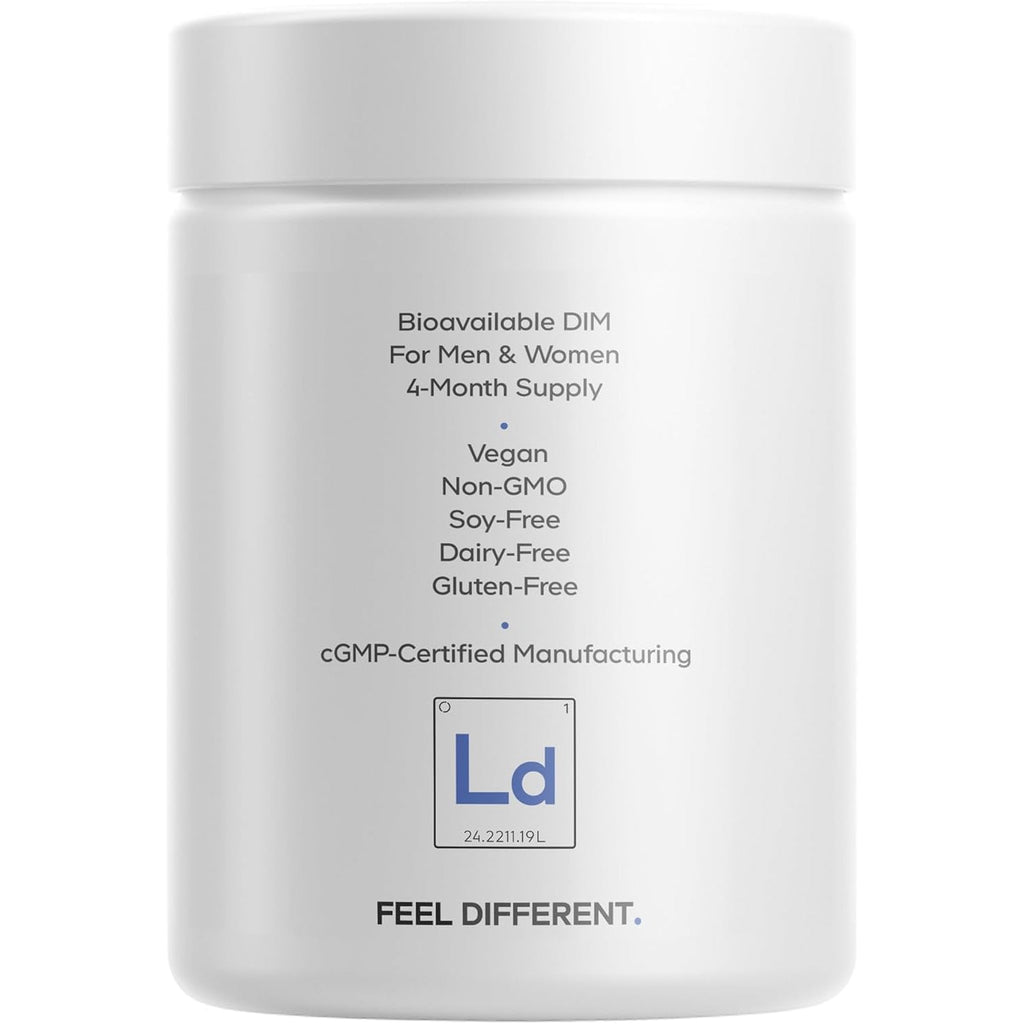 Codeage Liposomal DIM Supplement - 4 Months Supply of DIM Vitamins and SGS, Pomegranate, Broccoli, Vitamin E Isomers Tocopherols Alpha Beta Gamma Delta - Liposomal Formula - Gluten-Free - 120 Capsules