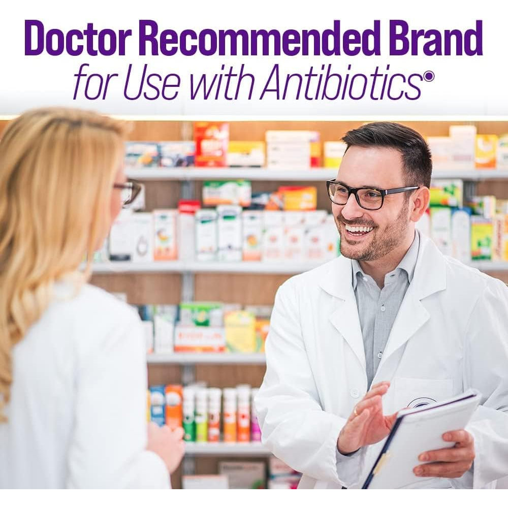Culturelle Probiotics Ultimate Balance Probiotic for Use with Antibiotics - 20 Count – Probiotic Capsules Help Restore Good Bacteria Lost during Antibiotic Use & Contribute to a Healthy Immune System