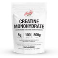HEARTHY FOODS Creatine Monohydrate Micronized Powder 500G - 100 Servings, 5000Mg per Serving (5G) - for Men & Women Muscle Growth & Recovery - UNFLAVORED