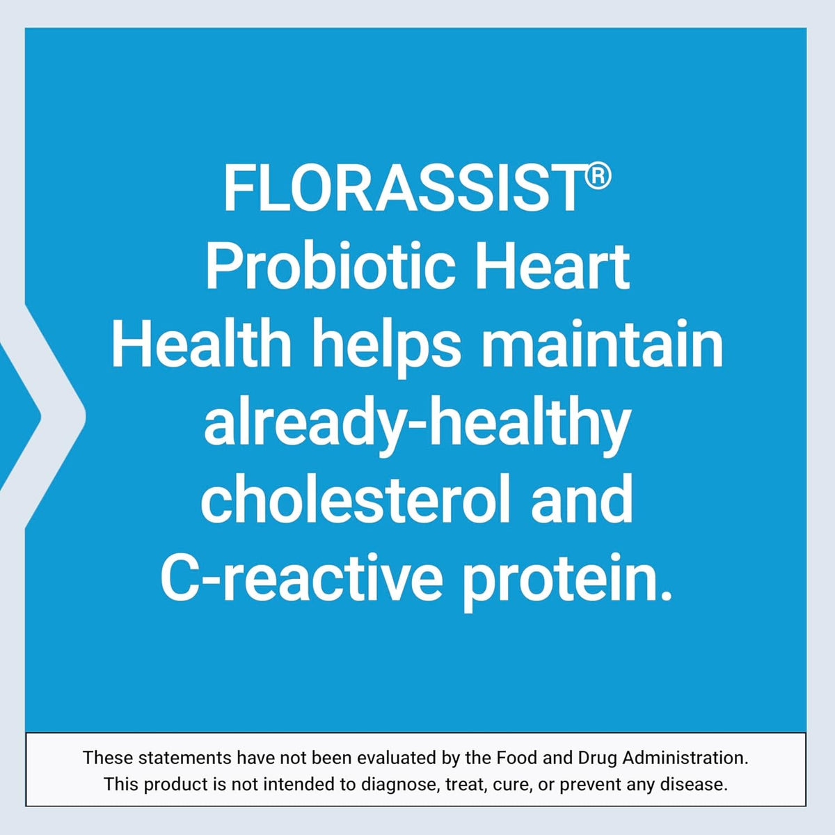 Life Extension FLORASSIST® Probiotic Heart Health, Lactobacillus Reuteri 30242, Promotes Heart Health and Already Healthy Cholesterol Levels, Gluten-Free, Non-Gmo, Vegetarian, 60 Capsules