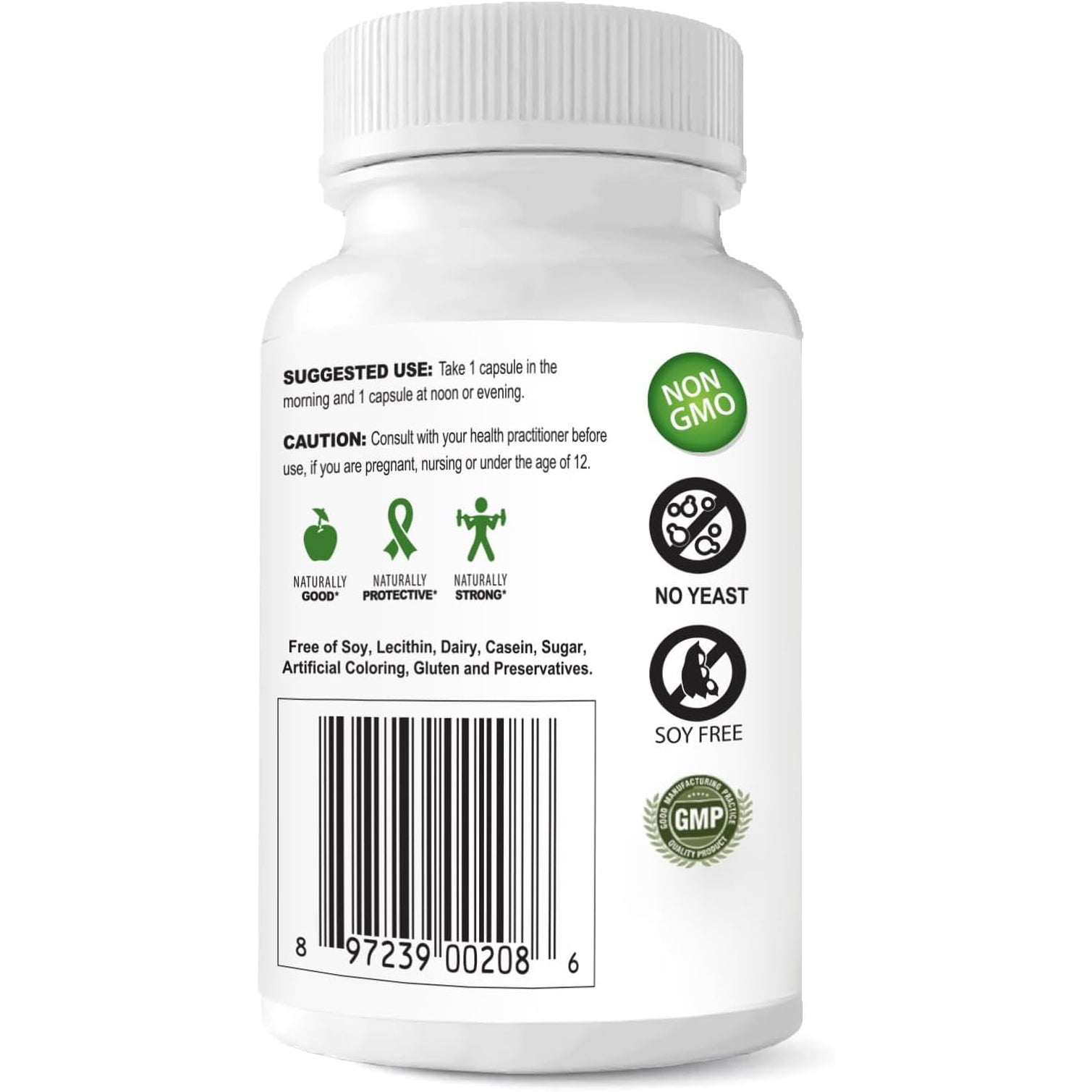 DHT Block - DHT Blocker Supplement for Skin, Acne, Hair, and Hormonal Balance. Dim, Astragalus Root, Turmeric, Natural Ingredients. for Men and Women - 60 Vegan Capsules