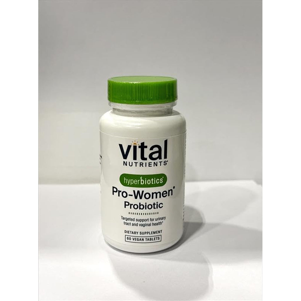 Hyperbiotics Vital Nutrients Pro Women Probiotics for Women | Vaginal Probiotics for PH Balance | Oral Probiotic for Vaginal Health and Urinary Tract Health | 6 Targeted Strains | 60 Vegan Tablets