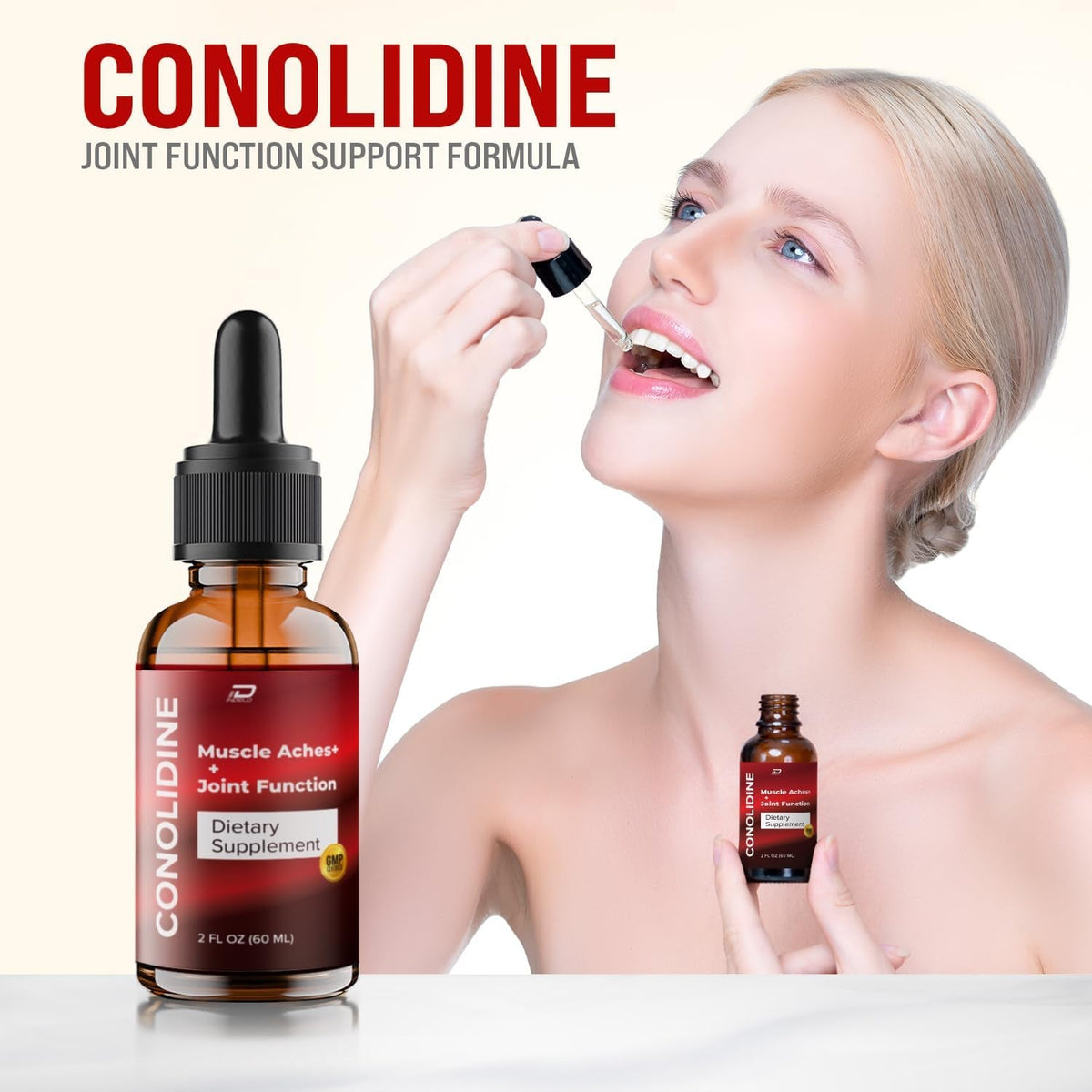 Conolidine Healthy Advanced Formula – Conolidine Liquid Drops All Natural Healthy Levels Reviews (2 Pack – 2 Month Supply)