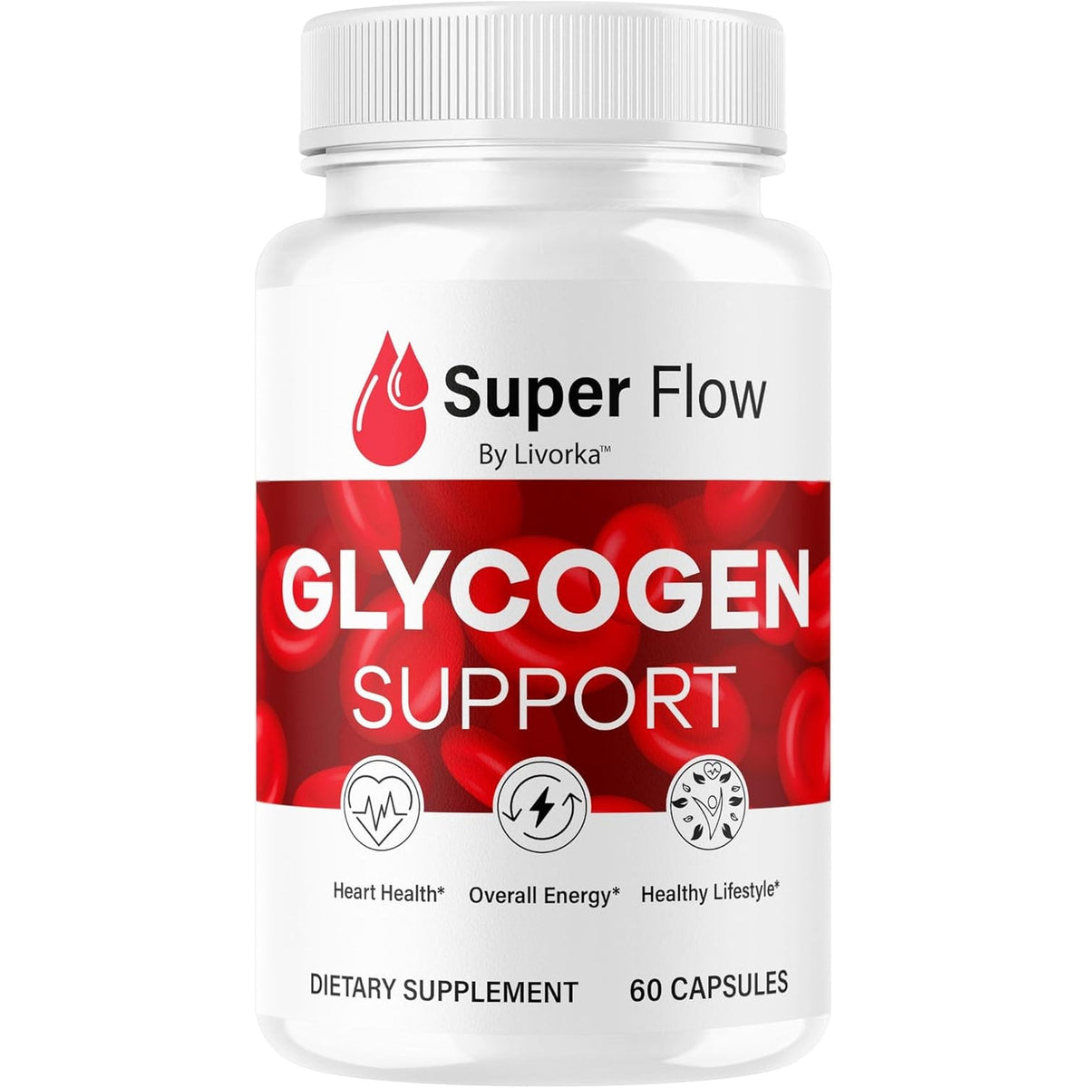 Super Flow Glycogen Capsules - Official Superflow Advanced Glycogen Support Pills - Maximum Strength, Natural Formula Vitamins for Overall Health & Wellness Reviews, 60 Capsules for 1 Month