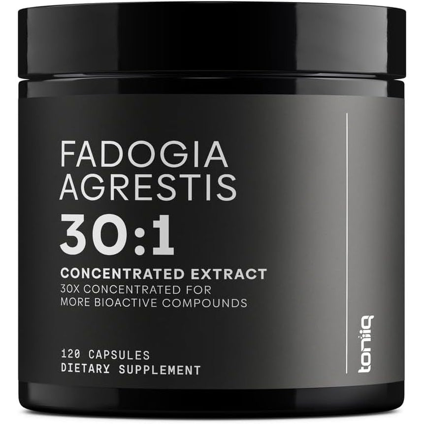 Toniiq Fadogia Agrestis - Ultra High Potency 30:1 Extract - 1200Mg per Serving - Highly Concentrated - Third-Party Lab Tested - 120 Capsules