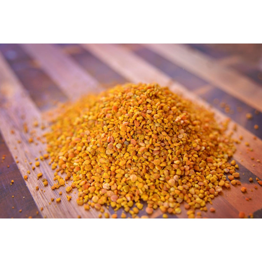Greenbow Organic Bee Pollen - 100% USDA Certified Organic, Non-Gmo, Halal, Kosher, Certified GMP, Pure & Natural Bee Pollen - Superfood Packed with Proteins, Vitamins & Minerals - Gluten Free - 8Oz