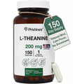 PRISTINE'S L Theanine 200Mg Supplement Capsules - 3Rd Party Tested Non GMO -150 Day Supply - Relaxation & Sleep Quality Support Capsules - Vegan, Cgmp Facility & Gluten Free Glass Bottles