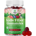 Natures Craft High Prebiotic Fiber Gummies for Kids - Dietary Fiber Supplements for Digestion & Constipation - Chicory Root Kids Immune Gummies - Non-Gmo Digestive Nutritional Supplements - 120 Count