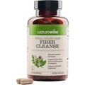 Naturewise Total Colon Care Fiber Cleanse - Natural Laxative Blend - Herbal Laxatives, Prebiotics, & Enzymes for Regularity, Digestion, Weight & Gut Health - Non-Gmo - 60 Capsules[30-Day Supply]