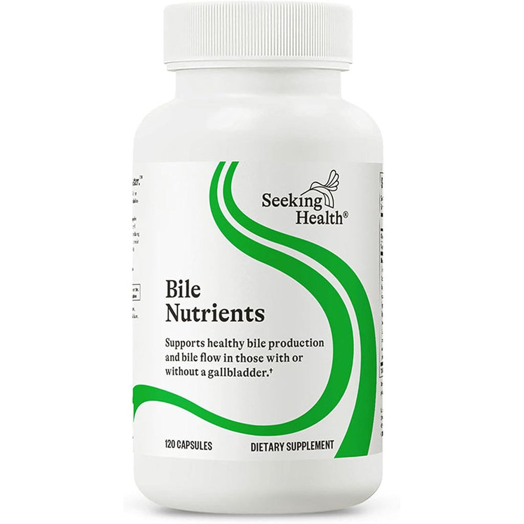 Seeking Health Bile Nutrients, Herbal Digestive Support for Healthy Gallbladder Function and Bile Production, Supports Healthy Fat Digestion and Liver Function (120 Capsules)*
