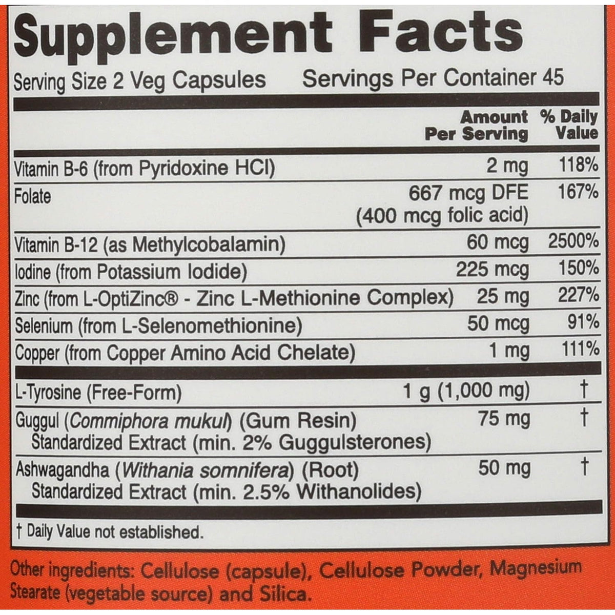 Now Foods Thyroid Energy, 90 CT