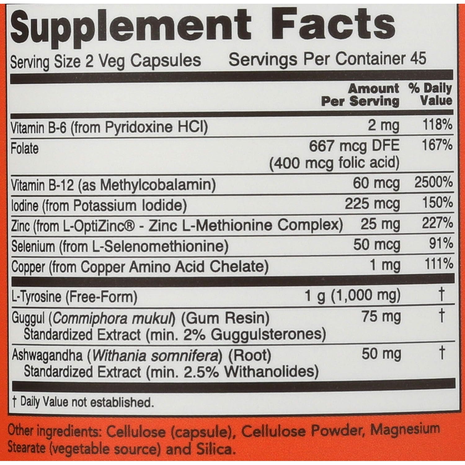 Now Foods Thyroid Energy, 90 CT