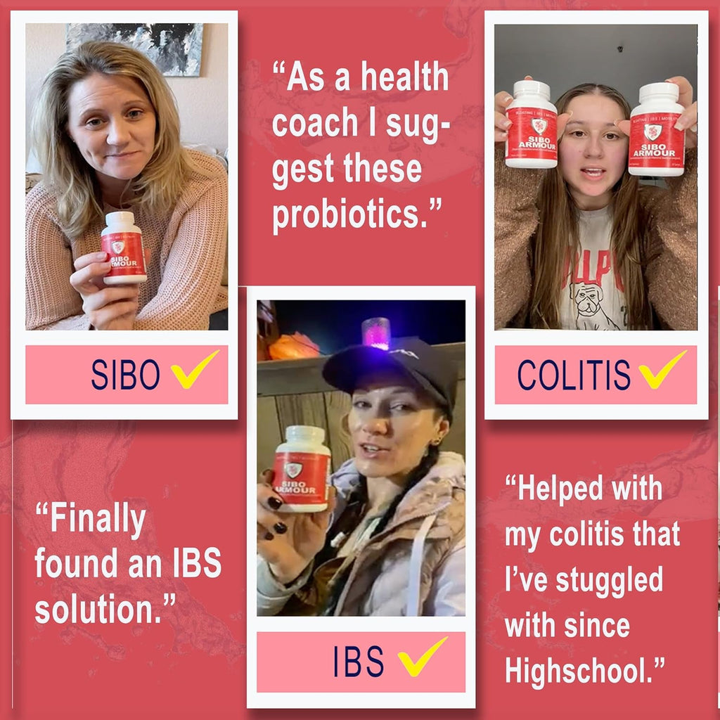 SIBO | IBS Relief (Clinical Grade Treatment) Bloating, Diarrhea, Leaky Gut, Gas | Delayed Release Peppermint | Supplement Effective on Irritable Bowel Syndrome & Small Intestine Bacteria Overgrowth