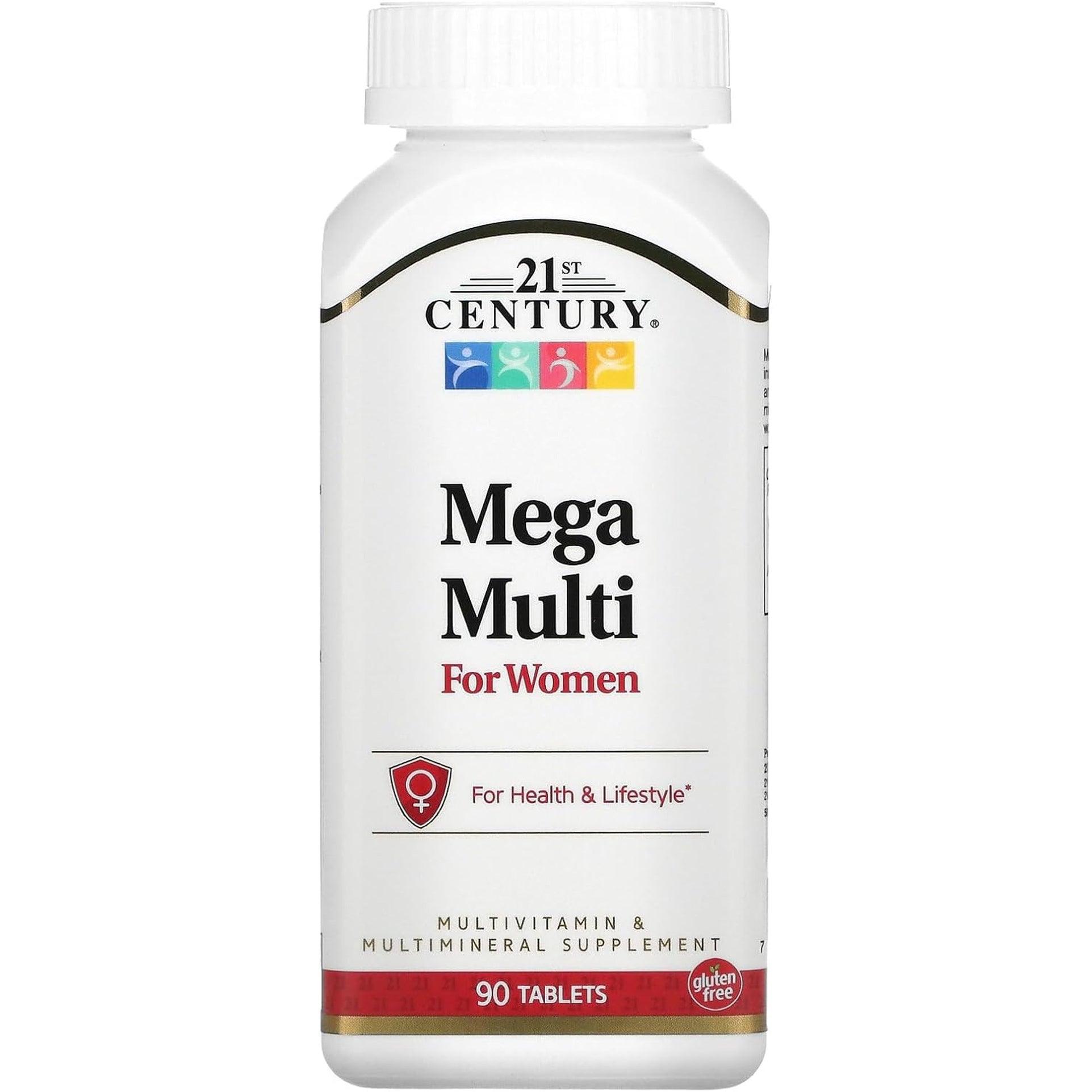 21St Century Mega Multi for Women Tablets, 90-Count (22659)