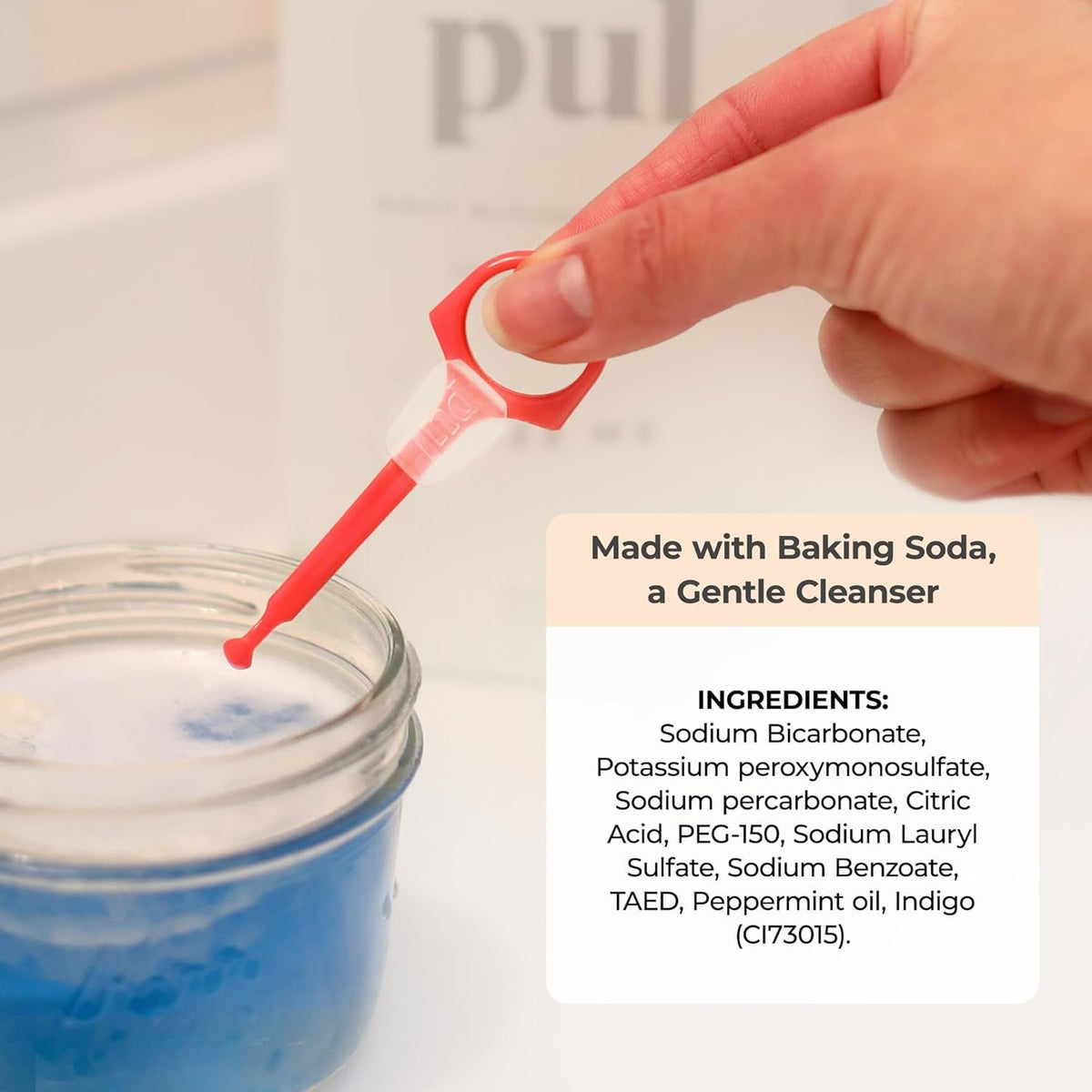 PUL Retainer Cleaner Tablets - Aligner Cleaner for Invisalign and Clear Aligners, Daily Retainer Cleaning Tablets and Denture Cleaner Tablets - Removes Odor, Stains and Plaque - 30 Day Supply
