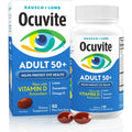 Ocuvite 50+ Eye Vitamin & Mineral Supplement, Multivitamin for Vision & Ocular Health with Omega-3, Zinc, Vitamins C & E, Lutein & Zeaxanthin, Zinc Supplements for Women and Men, 50 Softgels