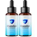 (2 Pack) Glucozen Drops - Official Glucozen Oral Liquid Drops Advanced Premium Formula Maximum Strength, All Natural Ingredients Vitamins for Overall Health & Wellness, 2 Bottles for 2 Months