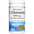 Natural Factors Micronized L-Glutamine 5,000 Mg Powder - Easy Absorption Gut Health Support Supplement - Powder Amino Acid Supplement Supports Muscle Recovery - 16 Oz (90 Servings)