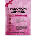 Pheromone Gummies for Women with Slippery Elm – Enhance Confidence & Attraction – Hormone Balance & Body Odor Support, Non-Gmo, Sugar Free, Gluten-Free, Vegan, Strawberry Flavor, 60 Gummies