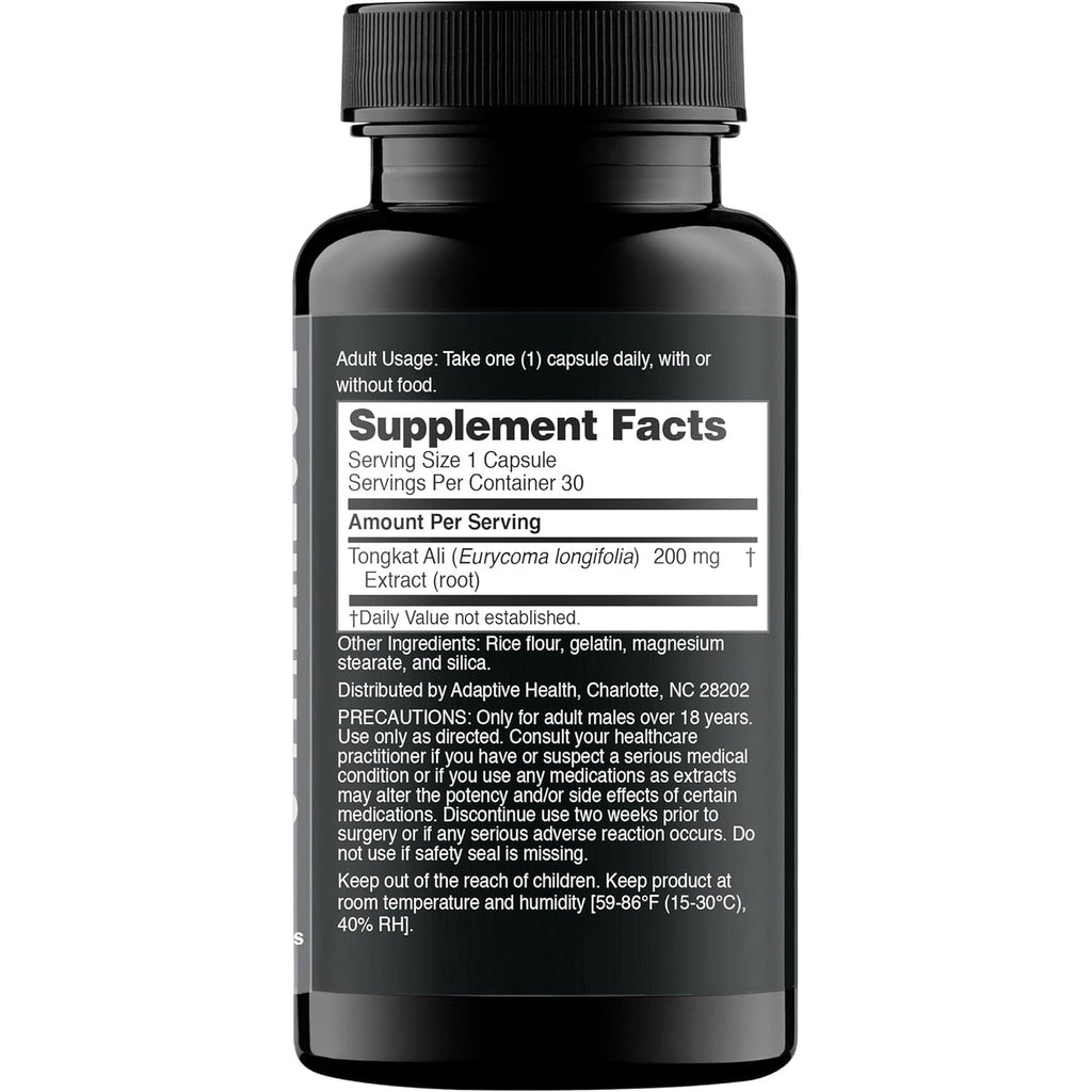 Nugenix Essentials Tongkat Ali for Men, Support for Men'S Health, Longjack Eurycoma Longifolia Extract, 30Ct