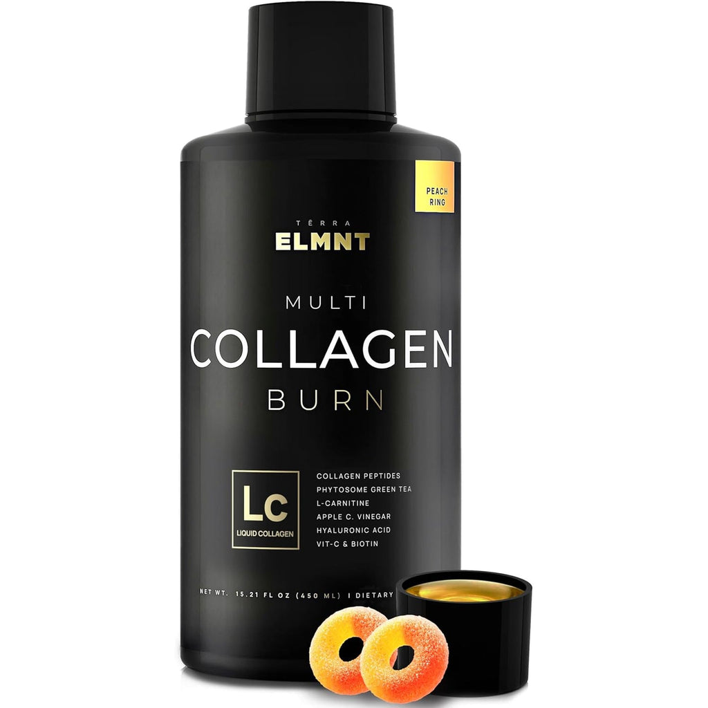 Premium Liquid Collagen for Women Weight Loss & Beauty W. Hyaluronic Acid, Biotin, L-Carnitine, Apple C Vinegar - Ultra Pure Multi Collagen Protein Shots Drink + Hair & Skin Liquid Vitamins - Colageno