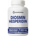 Diosmin Hesperidin 1000Mg Complex, 150 Capsules, Citrus Bioflavonoids Rich Fruit Extract, 100% Vegetarian, Non-Gmo & Gluten Free Diosmin Supplement with Max Strength