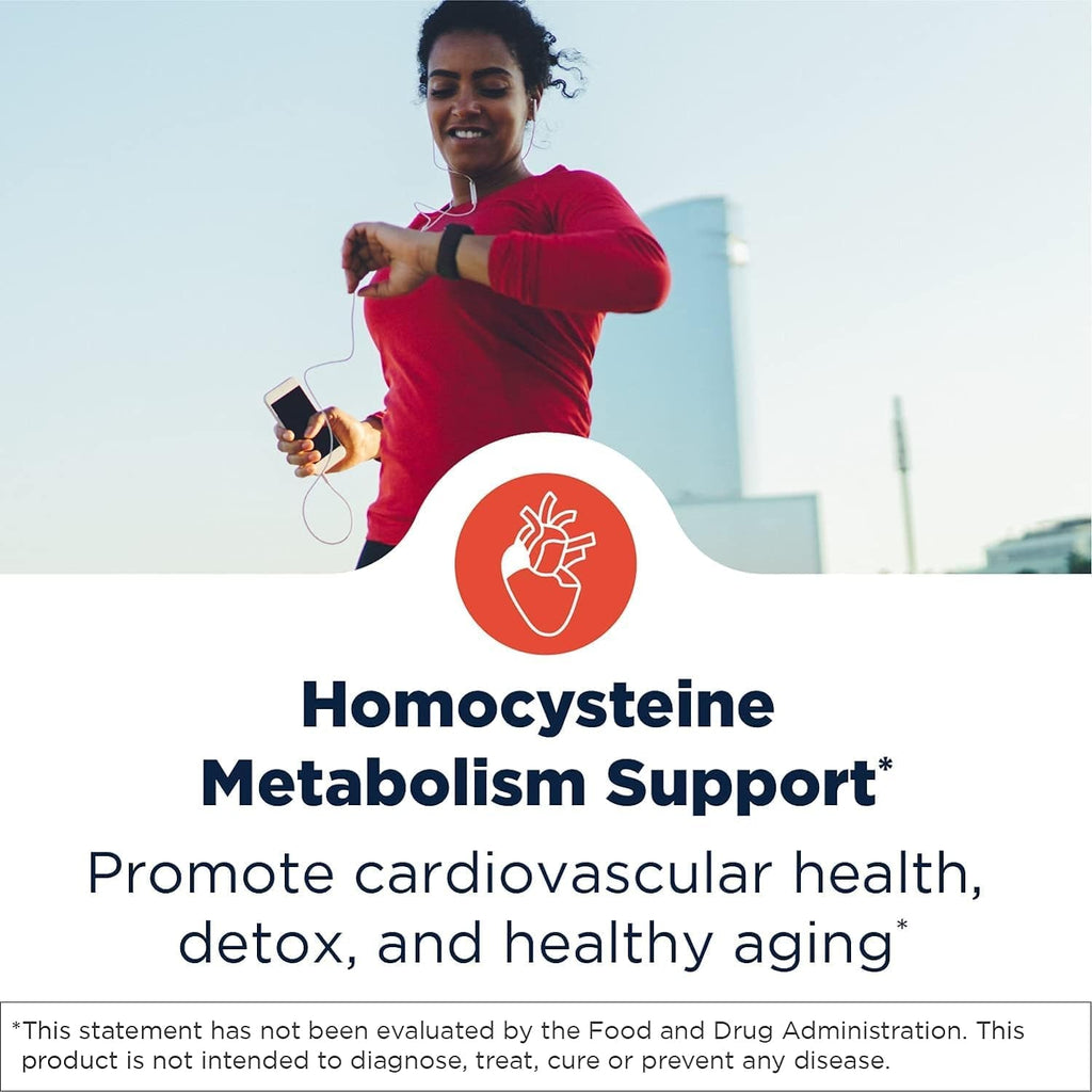 Designs for Health Homocysteine Supreme - Methylated Multivitamin of B Vitamins with Riboflavin, B6, B12, Folate, L-Serine & TMG for Brain Support & Healthy Inflammatory Response (120 Caps)